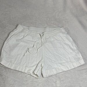 Old Navy Women's Cream Athletic Shorts